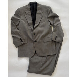VINTAGE Joseph Abboud Suit 100% Wool Blazer Size 40 Pants 36 PLEATED USA MADE